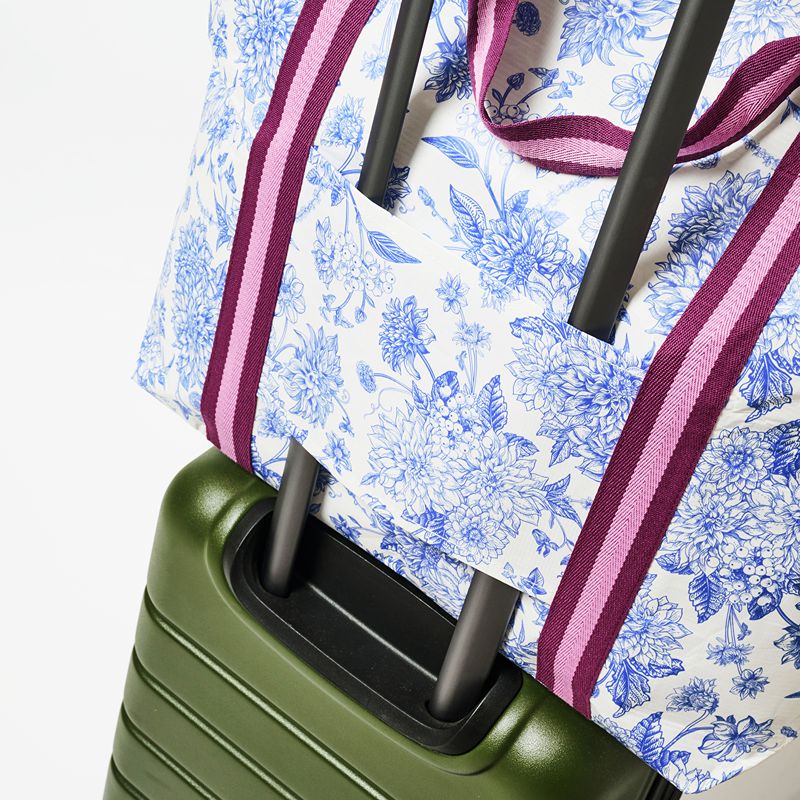 Medium Zip Tote Toile