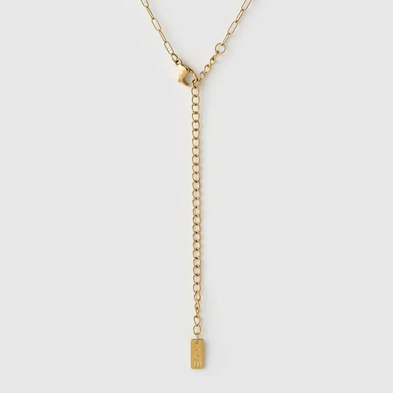 Queen Of Hearts Gold Necklace