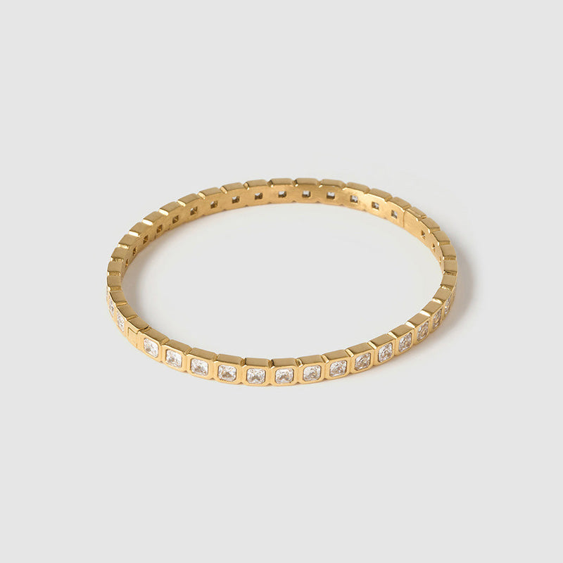Quinn Gold Bracelet Stone