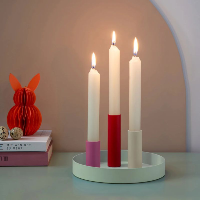 Luna Mini Magnetic Candleholder Blue
