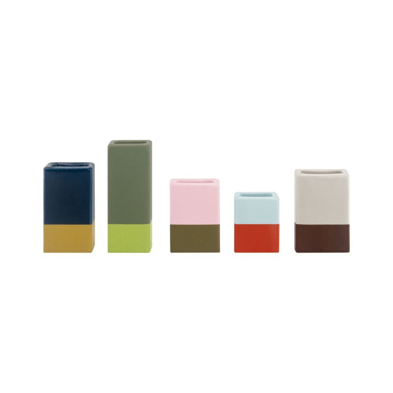 Mini Vases Dip Set of 5
