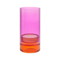Lys Glass Lantern Pink