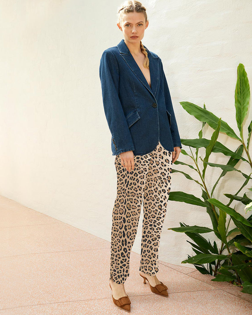Riley Leopard Pant