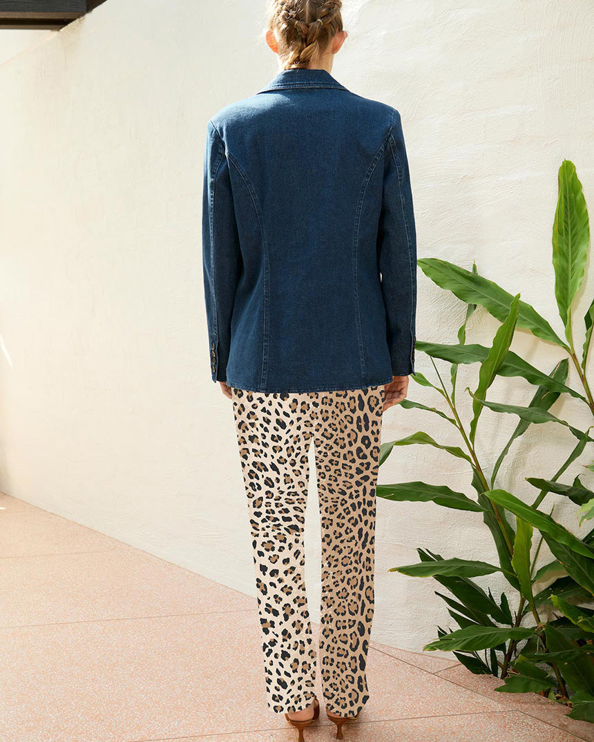 Riley Leopard Pant
