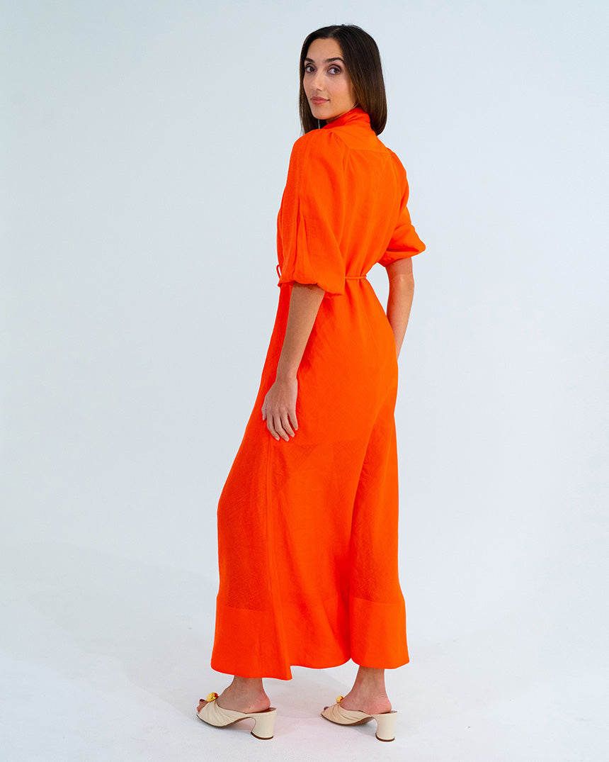 River Dress Tangerine