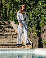 Rosa Blouse Geo Grid