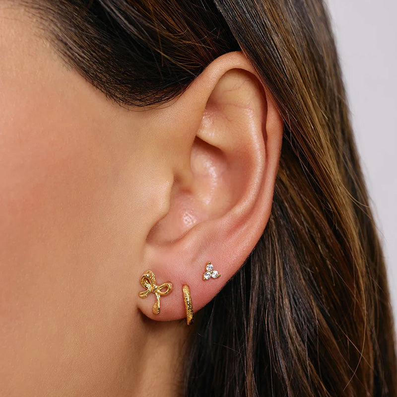 Cassia Stud Earrings Stone
