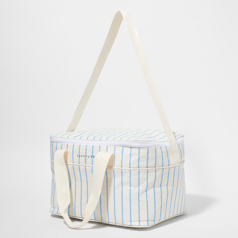 Cooler Bag Le Weekend Blue-Cream