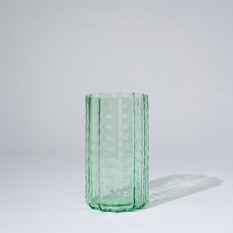 Jelly Glass Vase Green Medium