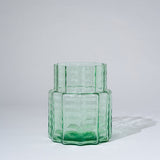 Jelly Glass Vase Squat Green
