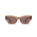 Cara Sunglasses Sheer Brown