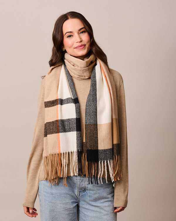 Latte La Rosiere Scarf