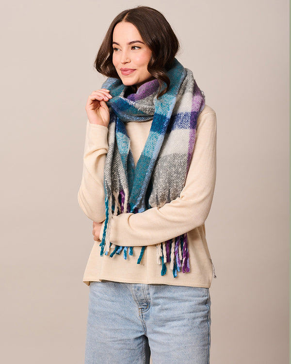 Blue Valmorel Scarf