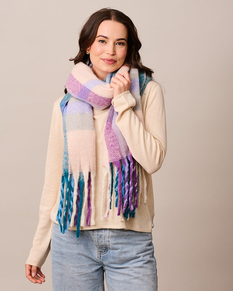 Pink Valmorel Scarf