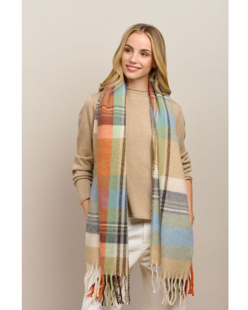 Piccadilly Scarf Blue