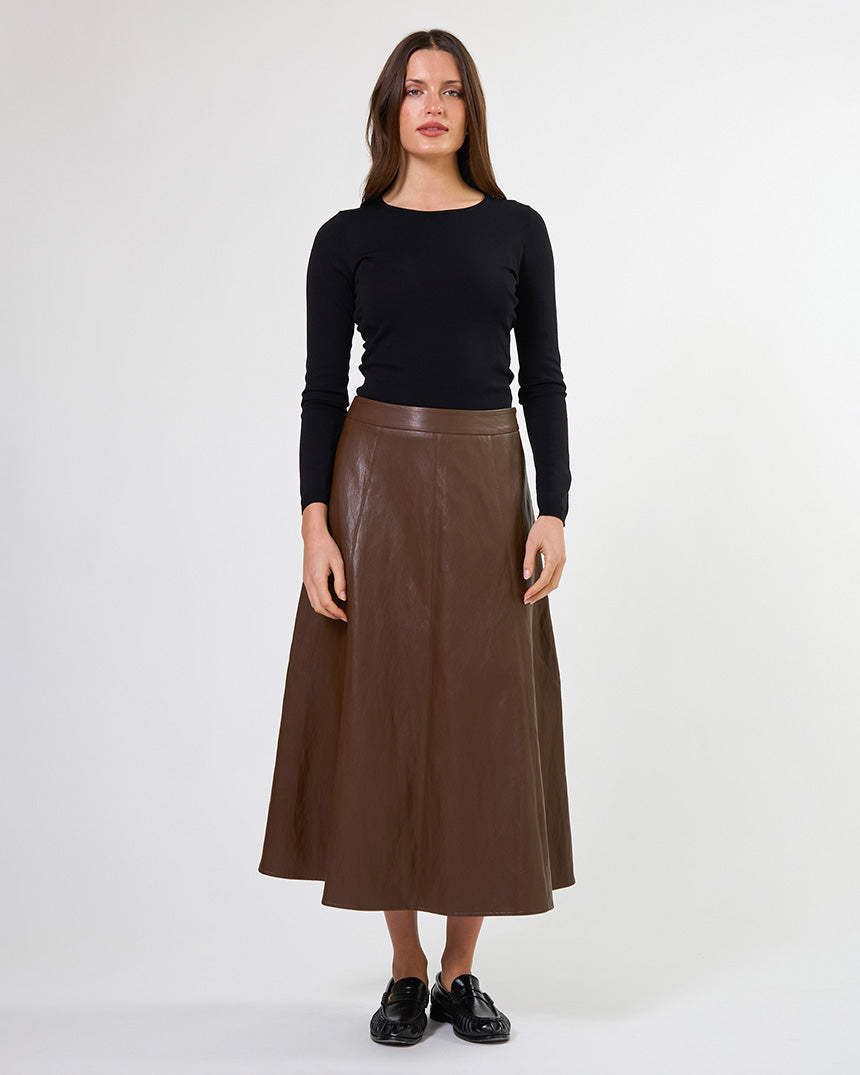 Monroe Skirt Cocoa