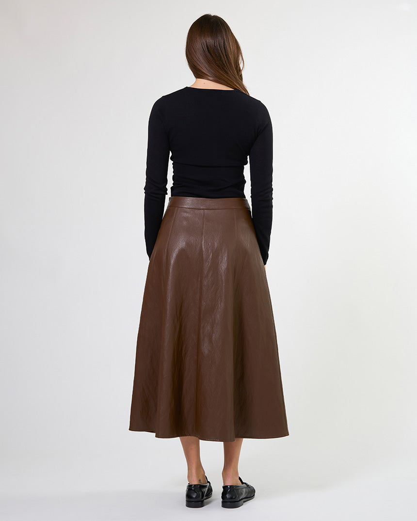 Monroe Skirt Cocoa