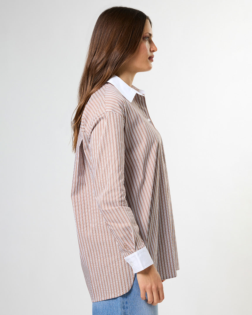 Connery Shirt Boardroom Browns