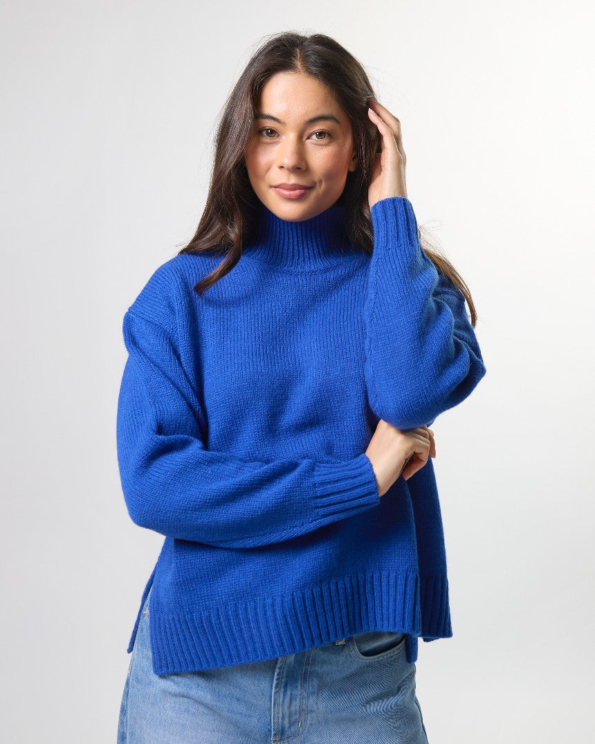 Tessa Knit Brilliant Blue