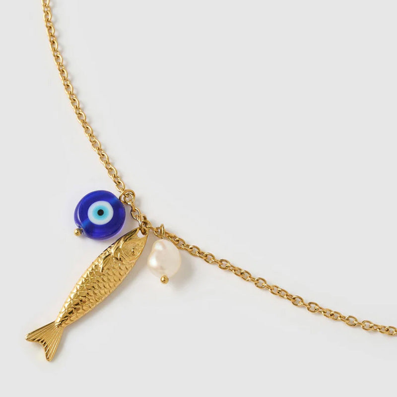 Sirena Charm Necklace