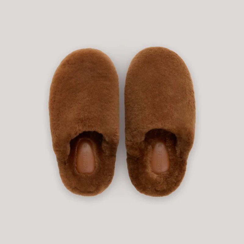 Sheepskin Slippers Hazelnut