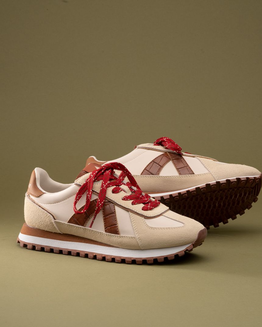 Gate Sneaker Sable/Brown/Lava