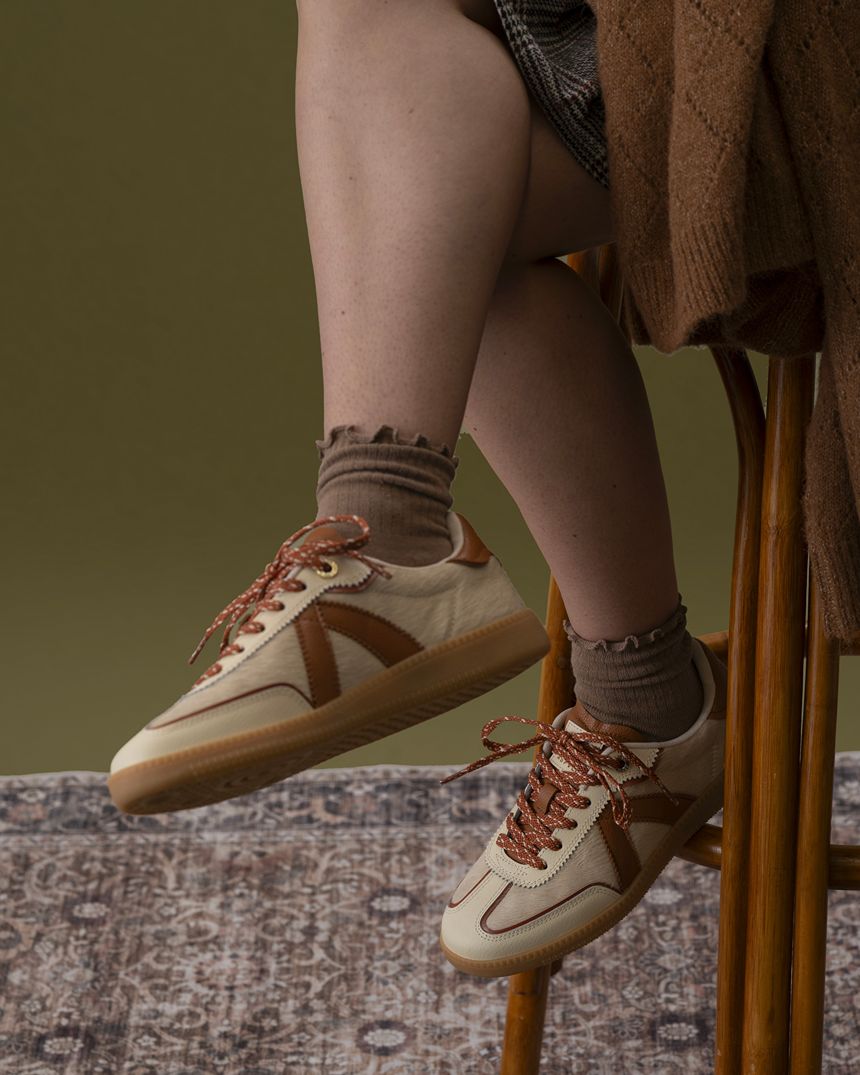 Elite Classic Sneaker Tan/Cognac