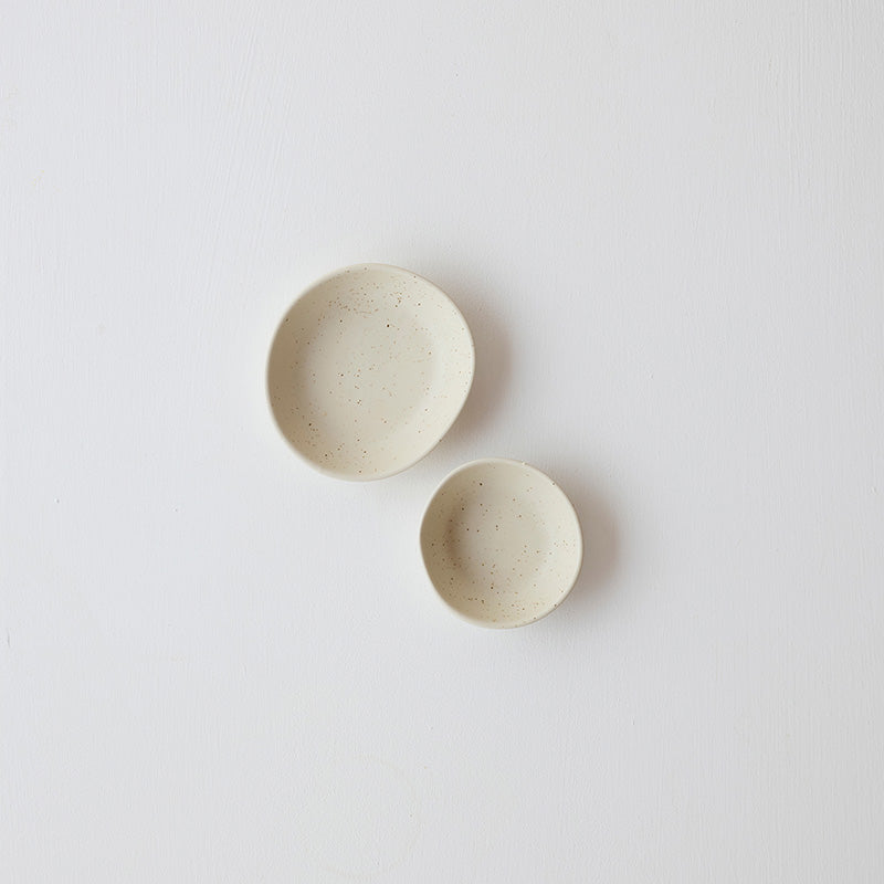 Soiree Dipping Bowls Set Oatmeal