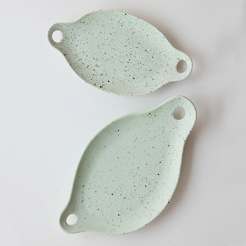 Soiree Offering Platters Set Pistachio