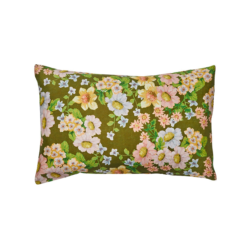 Buttercup Olive Pillowcases Set of 2