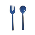 Enamel Blue Salad Servers
