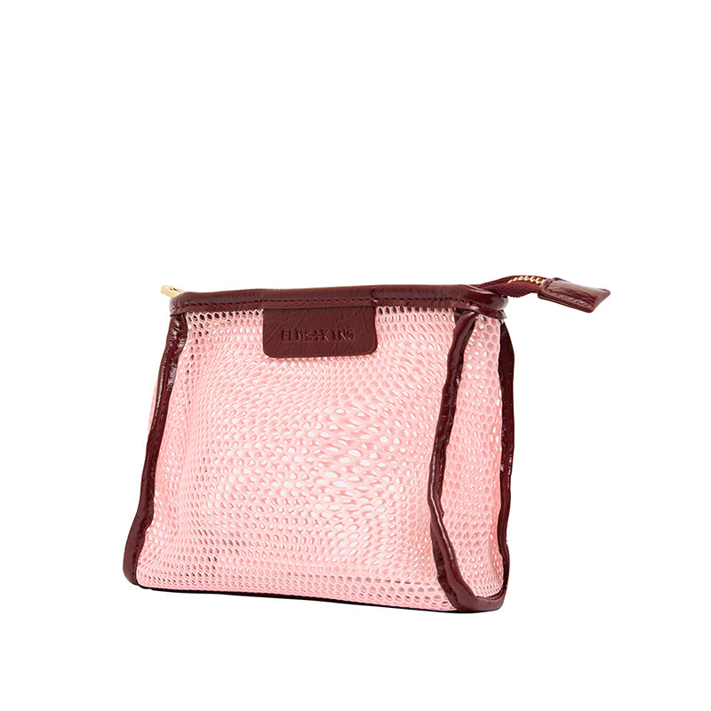 Small Santorini Case Blush Mesh
