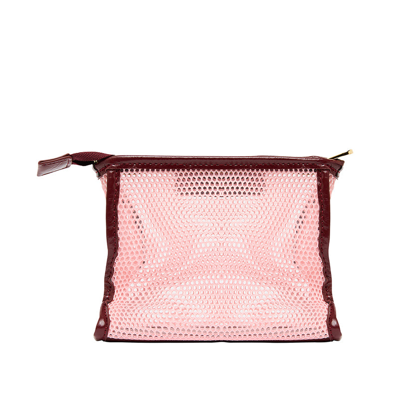 Small Santorini Case Blush Mesh