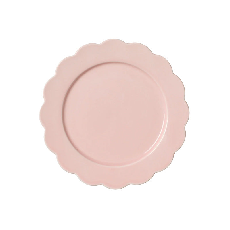 Pink Scallop Side Plate