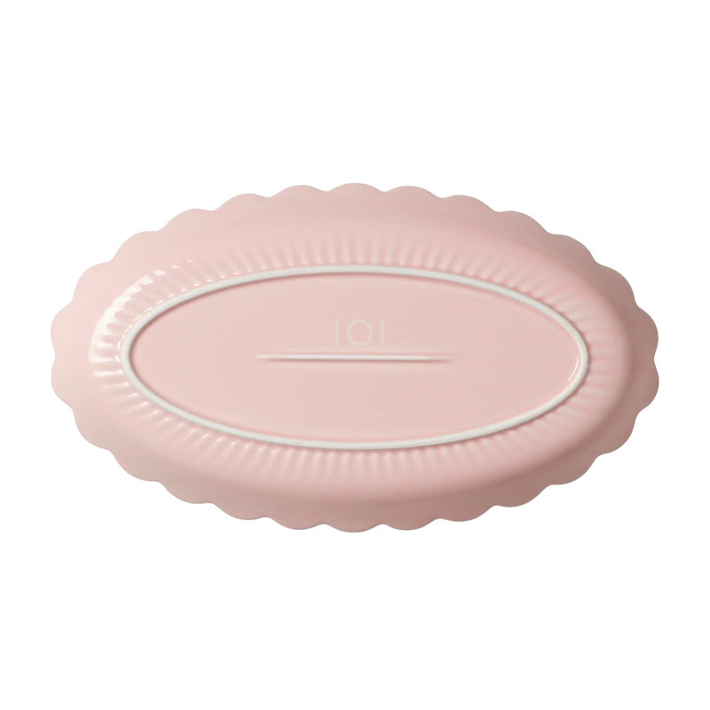 Pink Scallop Platter