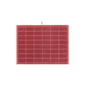 Bath Mat Ruby/Almond Blush Tile