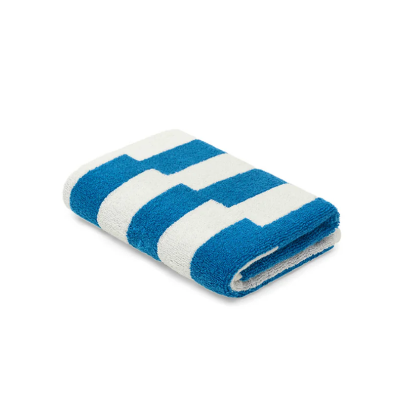 Hand Towel Cobalt/Ivory Shift