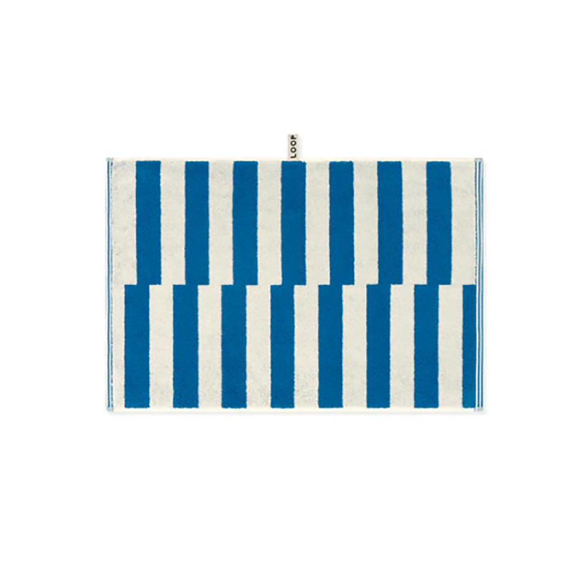 Hand Towel Cobalt/Ivory Shift