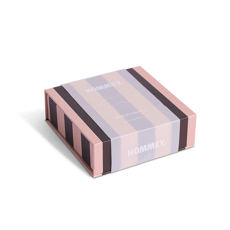 Silk Eye Mask Rocky Road Stripes