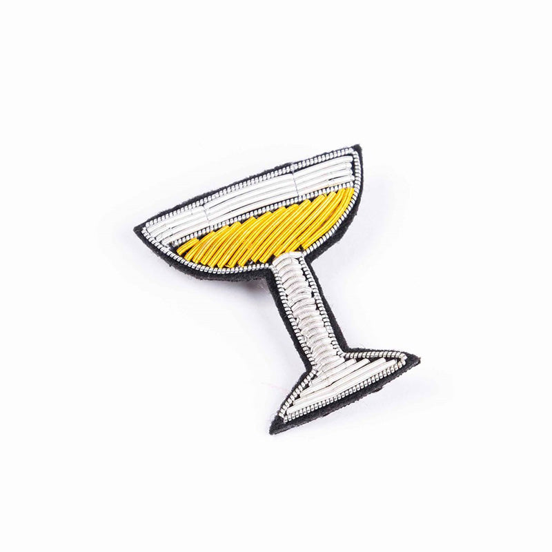 Champagne Glass Brooch