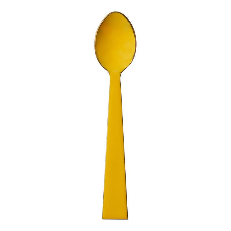 Enamel Teaspoon Yellow