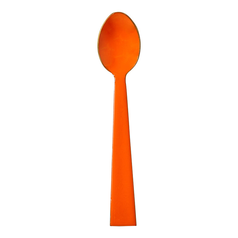 Enamel Teaspoon Tangerine