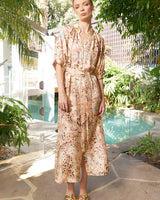 Taylor Cheetah Ankle Dress