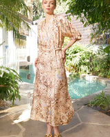 Taylor Cheetah Ankle Dress
