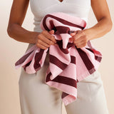 Tea Towel Rocky Road Stripes