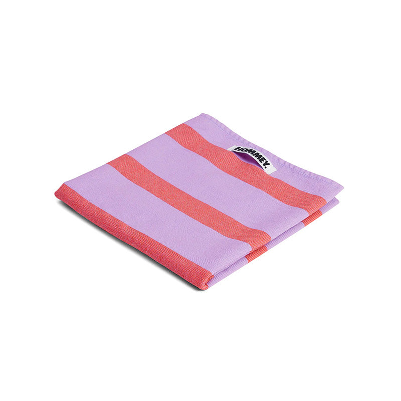 Tea Towel Grapefruit Stripes