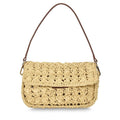 Thea Shoulder Bag Raffia Weave
