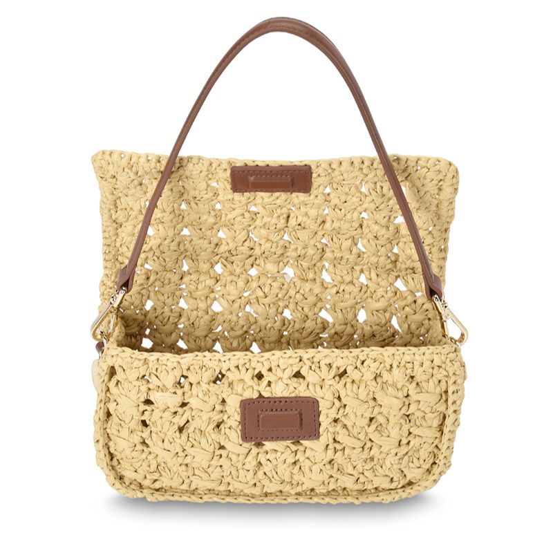 Thea Shoulder Bag Raffia Weave