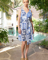 Tia Botanical Dress Denim