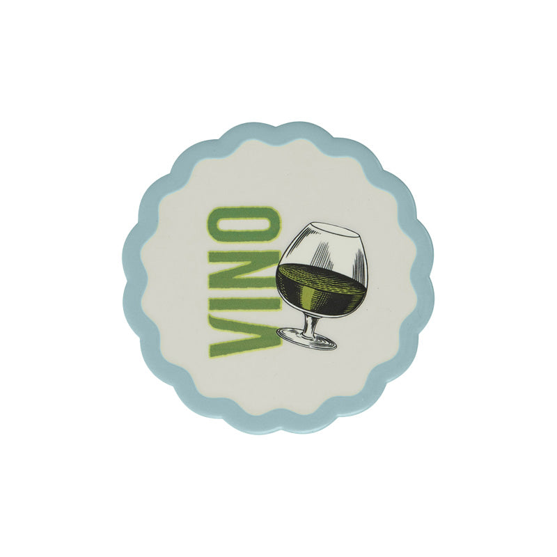 Gimlet Ceramic Coaster Vino